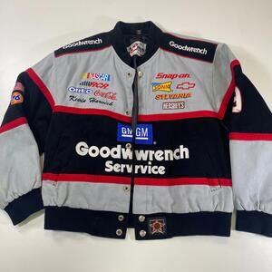 Vintage Chase Goodwrench NASCAR Racing Jacket Kids XL